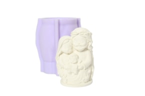 SILICON MOLD NATIVITY FAMILY 6.5x5x8.5CM MLD