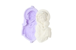 SILICON MOLD MOTHER WITH CHILD  13.5X8X4CM MLD