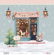 PAPEL SCRAP 30.5X31.8CM CHRISTMAS VILLAGE PFY-16473