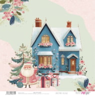 PAPEL SCRAP 30.5X31.8CM CHRISTMAS VILLAGE PFY-16475