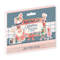 DIE CUTS 300grs 20pcs CHRISTMAS VILLAGE PFY-16489