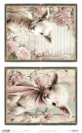 PAPEL ARROZ 54X33CM FARM & FLOWERS II  PFY-16042