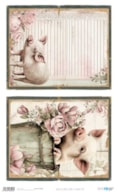 PAPEL ARROZ 54X33CM FARM & FLOWERS VIII  PFY-16048
