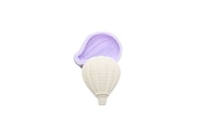 MOLDE SILICONE GLOBO AEROSTATICO 7.5X5.7X2CM  MLD356
