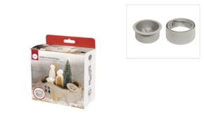 MOLDE SILICONE TAÇA NATAL D.15 CM x 7CM RAYHER