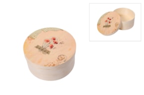 SET 2 CAIXAS RED. D.13X6CM