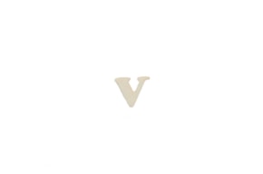 SET 12 LETTERS  V 1.7x1.5x0.4CM  POPLAR WOOD