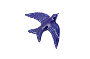 SWALLOW 15.5X11X3.5CM BLUE