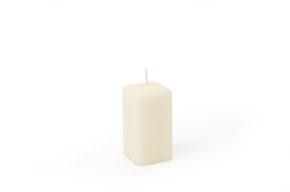 CANDLE 4X4X8CM CHAMPANHE
