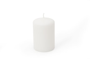 CANDLE D.6.8X10CM WHITE