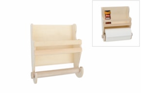SPICE AND PAPER ROLL HOLDER 23.5x9.5X28CM