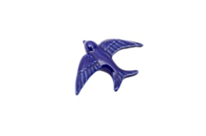 SWALLOW 11.5X8X2.5CM BLUE