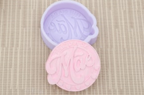 MOLDE SILICONE DIA DA MAE 8.8X8X2.4CM MLD162
