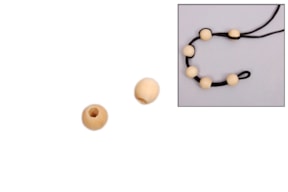 JGO 24 BOLAS MADERA 1.3CM