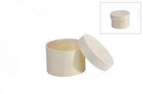 ROUND BOX 6X4CM