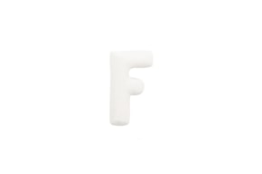 LETTER F 2,7CM MINIATURE/12