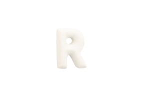 LETTER R 2,6CM MINIATURE/12