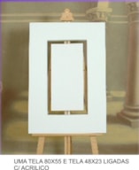 1 CANVAS 80x55 - 1 CANVAS 48x23