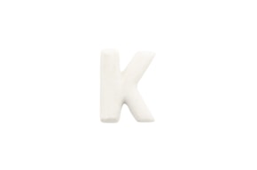 LETTER K 2,5CM MINIATURE/12