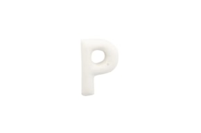 LETTER P 2,7CM MINIATURE/12