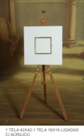 1 CANVAS 42x42 - 1 CANVAS 16x16