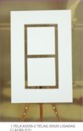 1 CANVAS 83x55 -2 CANVASS 25x25 ligadas